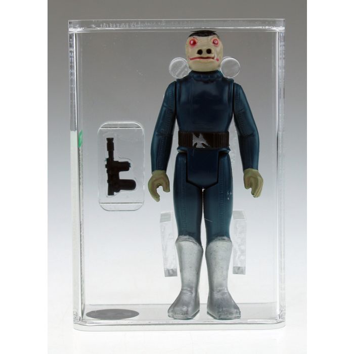 Vintage Kenner Star Wars Loose HK Blue Snaggletooth Action Figure