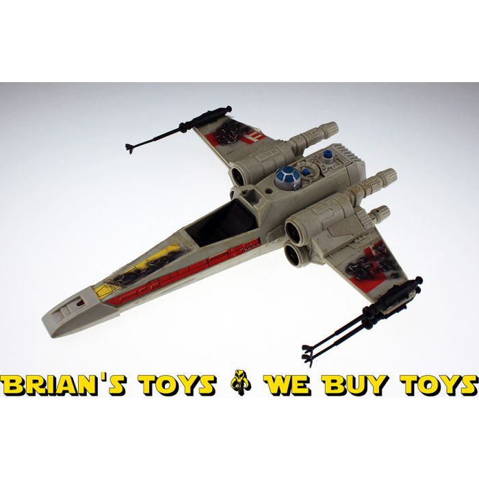 Vintage Kenner Star Wars Vehicle Loose Battle Damaged X-Wing