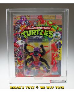 1992 Playmates TMNT Series 4 / 44 Back Antrax No Catalog Action Figure AFA 80+ NM (C85 B80 F80) #19454788