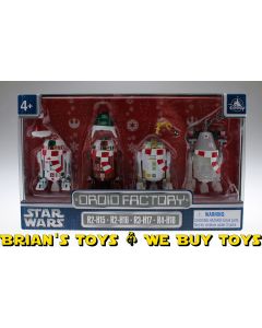 Star Wars Disney Store Droid Factory 4-Pack (R2-H15/R2-H16/R3-H17/R4-H18)