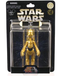 Star Wars Star Tours Exclusive Carded Goofy as C-3PO Action Figure