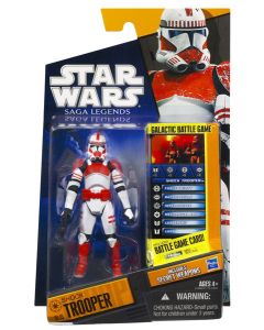 Star Wars 2010 Legacy Collection Saga Legends (Shadows of the Dark Side) Carded 3.75" Shock Trooper Action Figure
