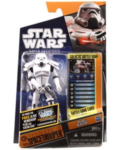 Star Wars 2010 Legacy Collection Saga Legends Carded 3.75" Spacetrooper Action Figure