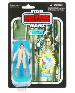 2010 Vintage-Style Carded Leia (Hoth Outfit) C-9