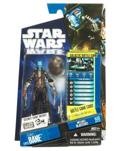 Star Wars 2010 Clone Wars (Shadows of the Dark Side) Carded 3.75" Cad Bane (Re-Issue) Action Figure