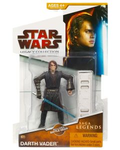 Star Wars 2009 Legacy Collection Saga Legends Carded 3.75" Darth Vader (Anakin) Action Figure