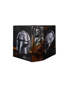 Star Wars The Black Series The Mandalorian Premium Electronic Helmet Prop Replica - 