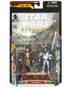 Saga 2 Expanded Universe Clone Wars Obi-Wan and ARC Trooper C-9