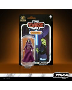 Star Wars The Vintage Collection Carded 3.75" Barriss Offee (50th Clone Wars) Action Figure
