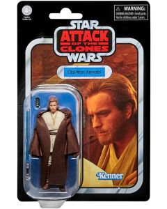 Star Wars The Vintage Collection 3-3/4" Carded Obi-Wan Kenobi (AOTC) Action Figure
