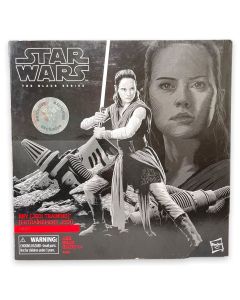 Star Wars The Black Series Boxed 6" Rey (Jedi Training) on Crait Action Figure