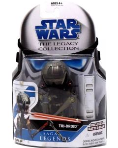 Star Wars 2008 Legacy Collection Saga Legends Carded 3.75" Tri-Droid Action Figure