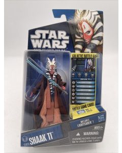Star Wars 2010 Clone Wars (Shadows of the Dark Side) Carded 3.75" Shaak Ti Action Figure