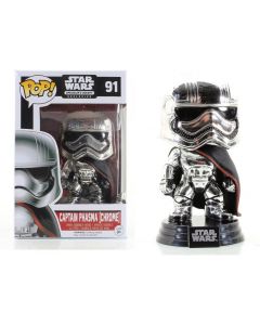 Funko Pop! Star Wars Captain Phasma Chrome (Smuggler's Bounty) #91