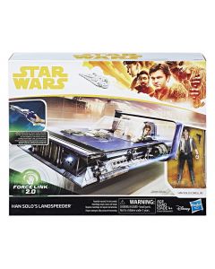 Star Wars Force Link 2.0 Han Solo Landspeeder and Figure