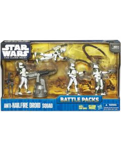 2010 Clone Wars Battle Pack Boxed Anti-Hailfire Squad