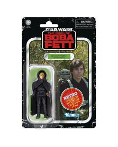 Star Wars Retro Collection The Book of Boba Fett 3-3/4" Carded  Luke Skywalker (Jedi Academy)