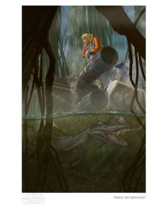 Licensed Artwork "What Lies Beneath" - Giclee on Paper- (by Peter Ferk)