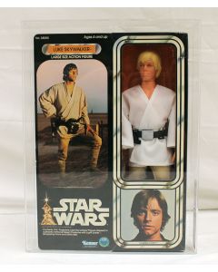Vintage Star Wars 12" Boxed Luke Skywalker Action Figure AFA 80 (B75 W80 F80) #11336815