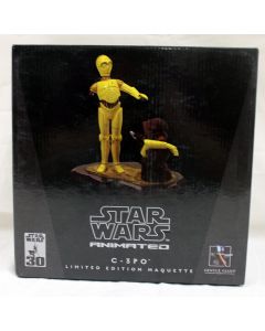 Star Wars Gentle Giant Animated  LE Maquette C-3PO and Jawa MIB