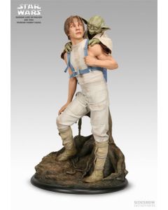 Sideshow Collectibles Premium Format Luke Skywalker and Yoda (Dagobah) (Sideshow Exclusive)
