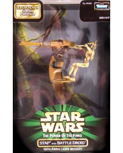 Star Wars Episode I Vehicle Boxed Stap and Battle Droid (Sneak Preview)