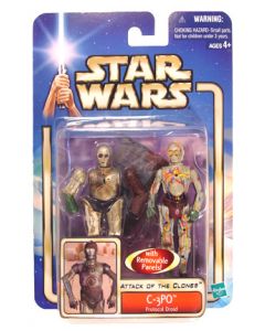 Attack of the Clones Carded C-3PO Protocol Droid