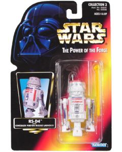 Star Wars Power of the Force 2 Red Card 3.75" R5-D4 Action Figure