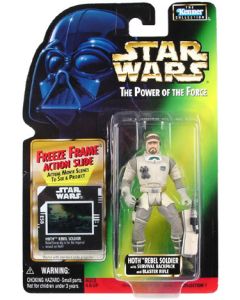 POTF2 Freeze Frame Card Hoth Rebel Soldier