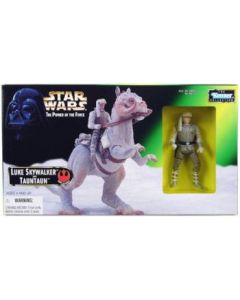 Star Wars Power of the Force 2 Beast Assortment Luke Skywalker and Taun-Taun