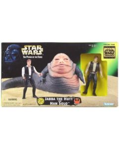 Power of the Force 2 Beast Assortment Jabba the Hutt and Han Solo