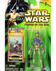 POTJ 3 3/4" carded Battle Droid (Boomer Damage)
