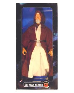 Star Wars POTF2 12" Action Figure Ben (Obi-Wan) Kenobi (Silver Buckle)