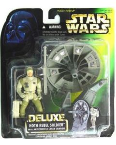 Star Wars Power of the Force 2 Deluxe Hoth Rebel Soldier