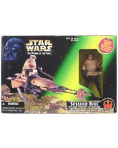 Power of the Force 2 Luke Skywalker with Speeder Bike