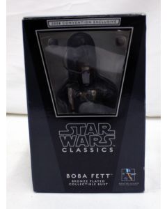 Gentle Giant Star Wars Classics Boba Fett Bronze Plated Collectible Bust
