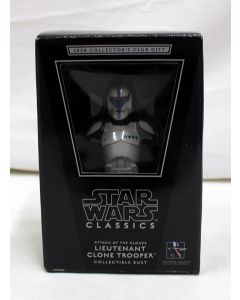 Gentle Giant Lieutenant Clone Trooper Ep2 Blue (Classic Bust)