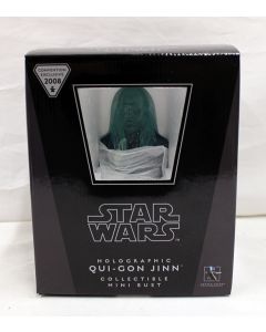 Gentle Giant Mini Bust Qui-Gon Jinn (holographic)