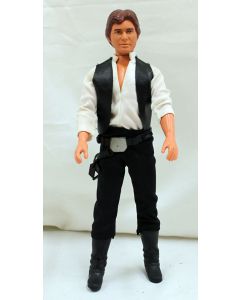 Vintage Star Wars Loose Han Solo 12" Action Figure // C7 (Missing Blaster & Medal)