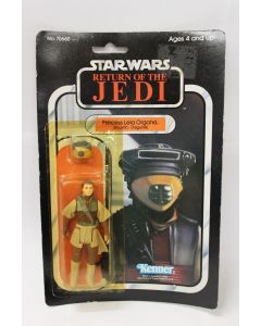  Star Wars Vintage Kenner Cardback Leia Boushh Disguise C7