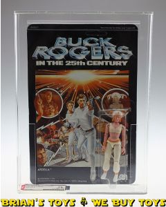 Vintage Mego Carded Buck Rogers 3 3/4 Inch Series Ardella Action Figure AFA 75 EX+/NM (C75 B85 F85) #19705851