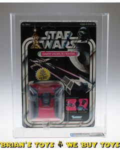 Vintage Kenner Star Wars Carded 21-Back Diecast Series Darth Vader TIE Tighter DCA 75 EX+/NM (C75 B70 V85) #37578406