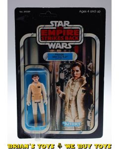 Vintage Kenner Carded ESB Star Wars Princess Leia Hoth Action Figure C5 (marker touch-up)