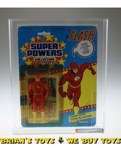 Kenner Canada Super Powers Series 1 / 12 Back The Flash Steppenwolf Offer AFA 75+ Y-EX+/NM (C75 B85 F85) #12046263
