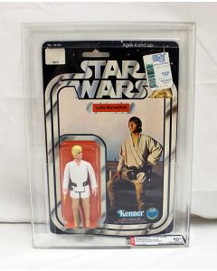 Kenner Star Wars 12 Back-C Luke Skywalker Rare (Telescoping Lightsaber) AFA 80+ (C80 B85 F85) NM #11412567