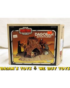 Vintage Kenner Star Wars Playsets Boxed Dagobah C9 with C6 Box (Parts still sealed in Baggies, PoP Cut Out)