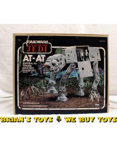Vintage Kenner Star Wars Boxed AT-AT Vehicle C8 with C7.5 ROTJ Box (Decals Unapplied)