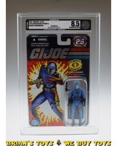 2008 Hasbro GI Joe 25th Anniversary / Wave 4 Cobra Commander AFA 8.5 Uncirculated #22276221