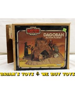 Vintage Kenner Star Wars Playsets Boxed Dagobah C8 with C6 Box (Missing R2 Cylinder & Cargo Boxes)