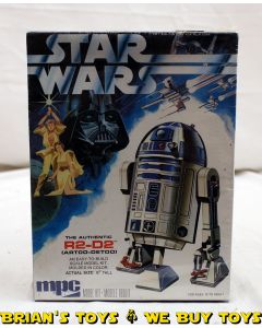 Vintage Star Wars Accessories Boxed MPC Model Kit R2-D2 MISB C8